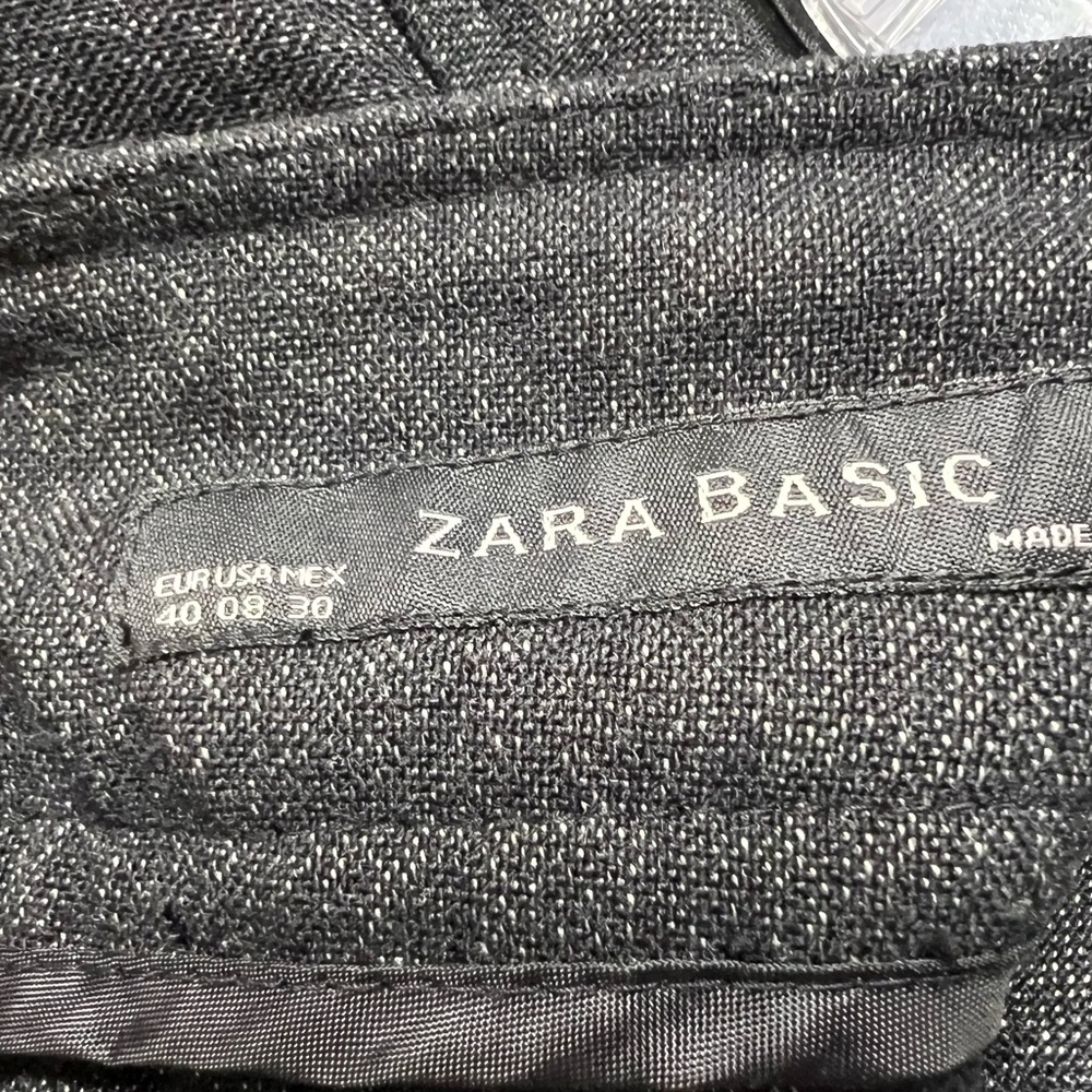 Zara Basic Double Button Front Pants - image 8